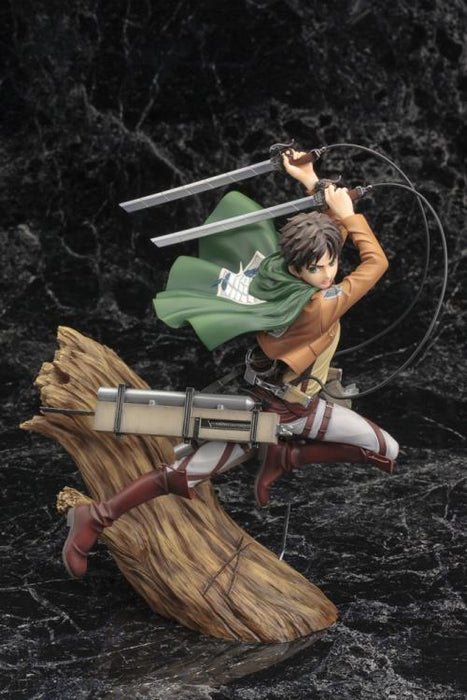 KOTOBUKIYA Attack on Titan ArtFX J Eren Yeager Statue Figure