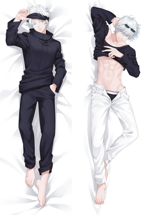 Jujutsu Kaisen Gojo Satoru  HUGGING PEACH SKIN BODY PILLOW (J7)