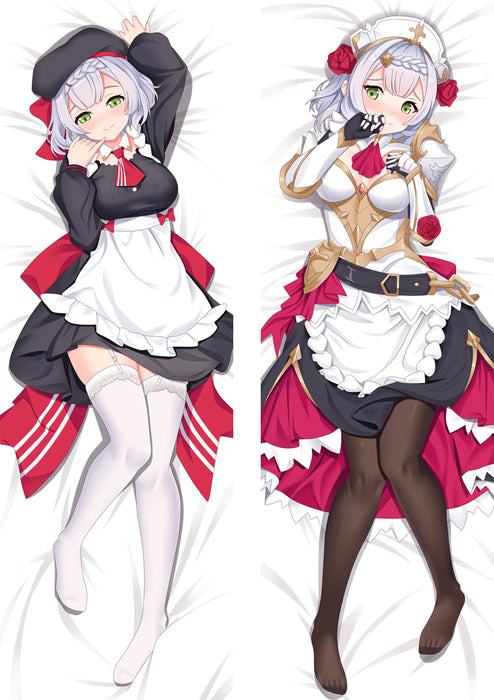 Genshin Impact Noelle Dakimakura HUGGING PEACH SKIN BODY PILLOW (G53)