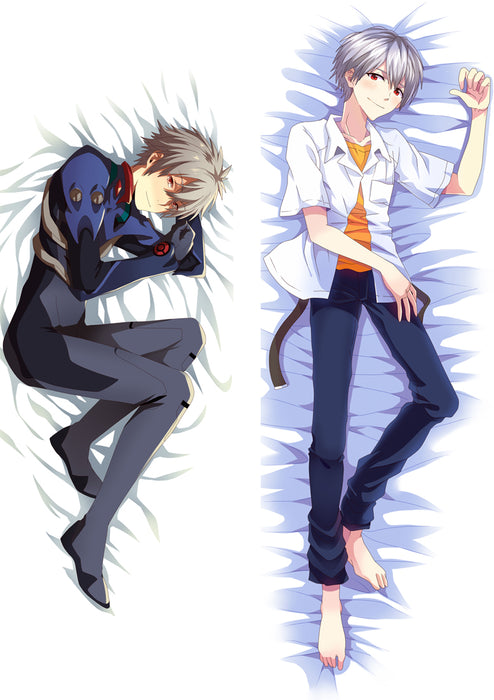 Evangelion Kaworu Dakimakura Hugging Peach Skin Body Pillow (E7)