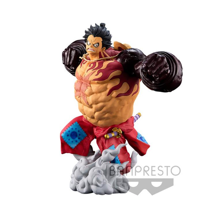 BANDAI BANPRESTO One Piece World Figure Colosseum 3 Super Master Stars Monkey D. Luffy Gear 4