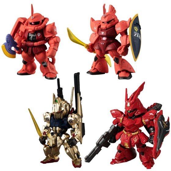 PRE-ORDER FW GUNDAM CONVERGE CORE Red Comet Trail Limited