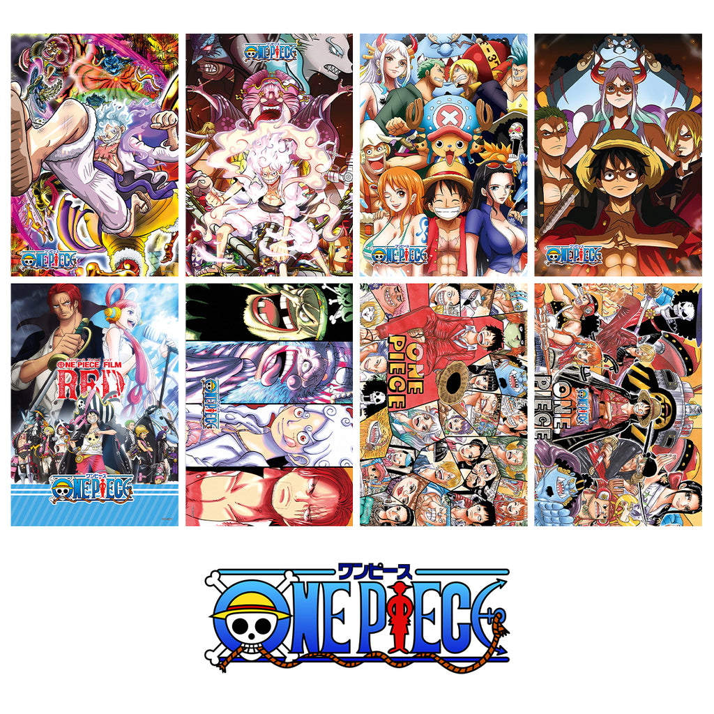 One Piece Posters Paper Wall Art Japanese Anime UAE