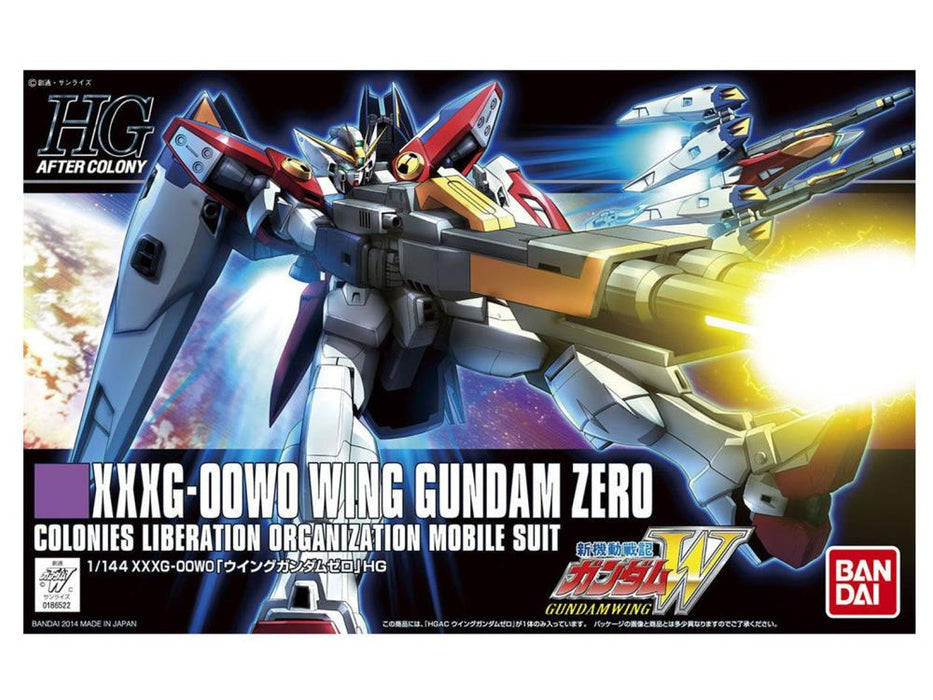 BANDAI Gundam HGAC #174 1/144 Wing Gundam Zero Model Kit