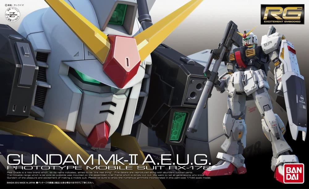 BANDAI Gundam RG 1/144 Gundam Mk-II (AEUG) Model Kit