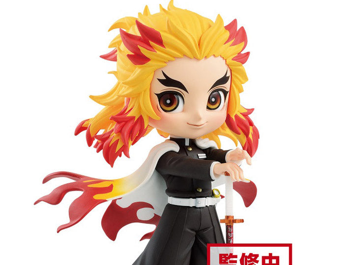 Demon Slayer Kimetsu no Yaiba BANPRESTO Q posket-Kyojuro Rengoku- Figure