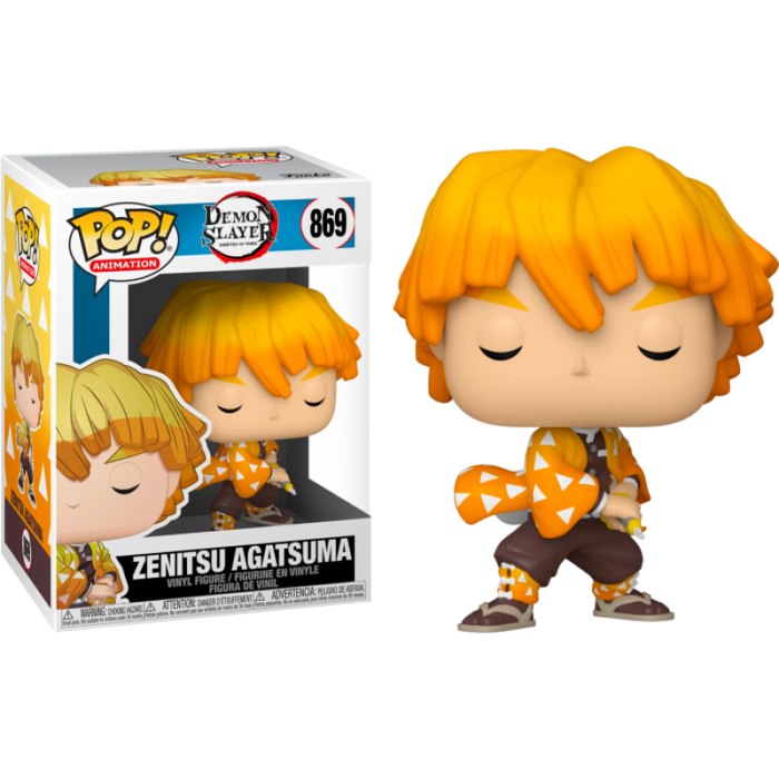 Funko Pop Demon Slayer 869 Zenitsu Agatsuma Pop! Figure