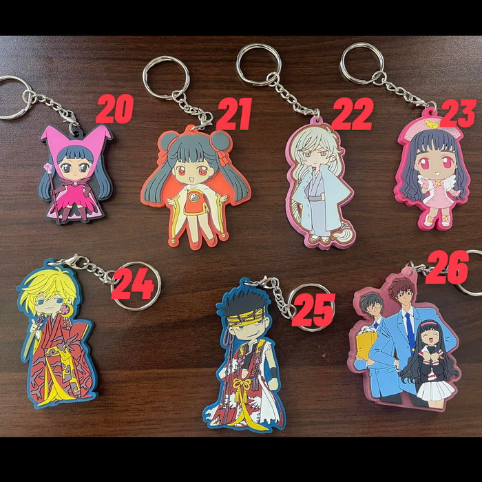 CARD CAPTOR SAKURA KEYCHAINS! | $5 per Key Chain