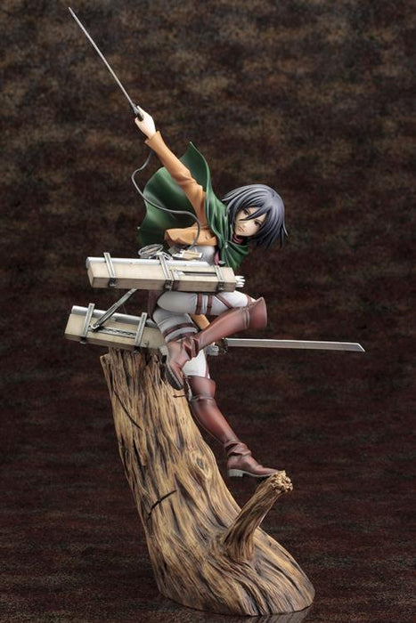 KOTOBUKIYA Attack on Titan ArtFX J Mikasa Ackerman Statue Figure