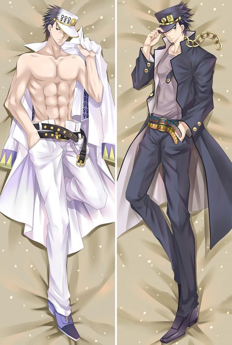 JoJo's Bizarre Adventure Jotaro Kujo Dakimakura Hugging Peach Skin Body Pillow (J5)