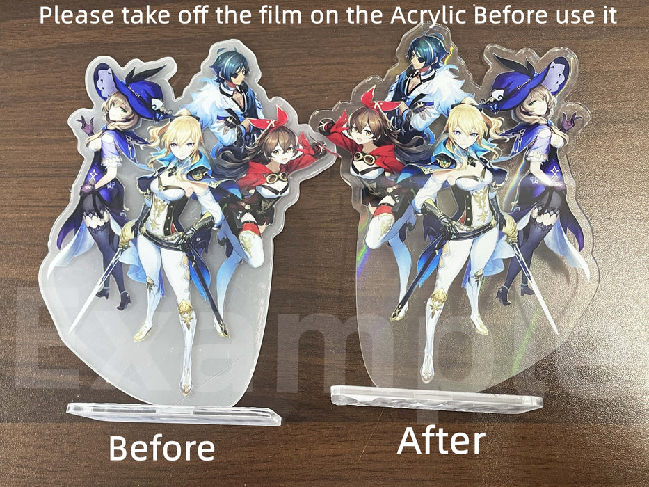 Demon Slayer Double-sided Laser Acrylic Model Desk Decoration