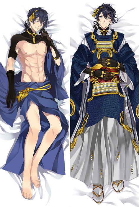 Touken Ranbu Mikazuki Dakimakura Hugging Peach Skin Body Pillow (T51)