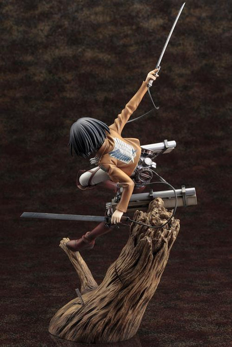 KOTOBUKIYA Attack on Titan ArtFX J Mikasa Ackerman Statue Figure