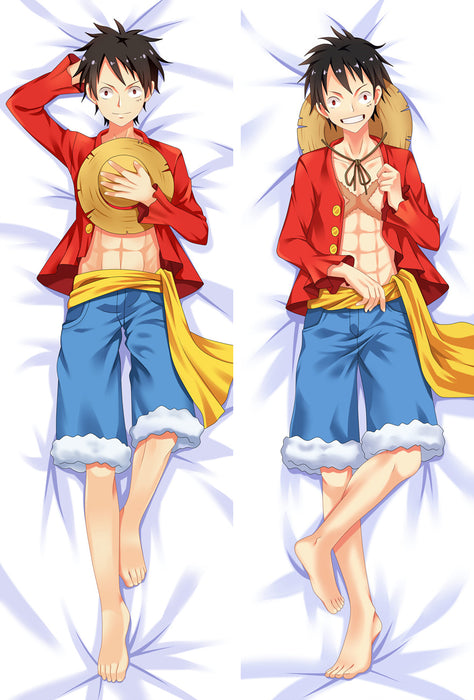 One Piece Luffy Dakimakura Hugging Peach Skin Body Pillow (O1)