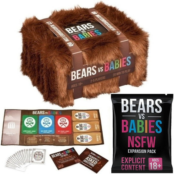 Board Game Bears vs Babies / Bears vs Babies: NSFW Booster Pack