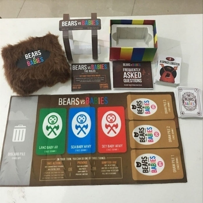 Board Game Bears vs Babies / Bears vs Babies: NSFW Booster Pack