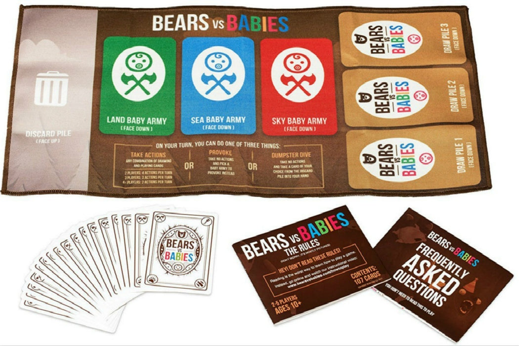 Board Game Bears vs Babies / Bears vs Babies: NSFW Booster Pack