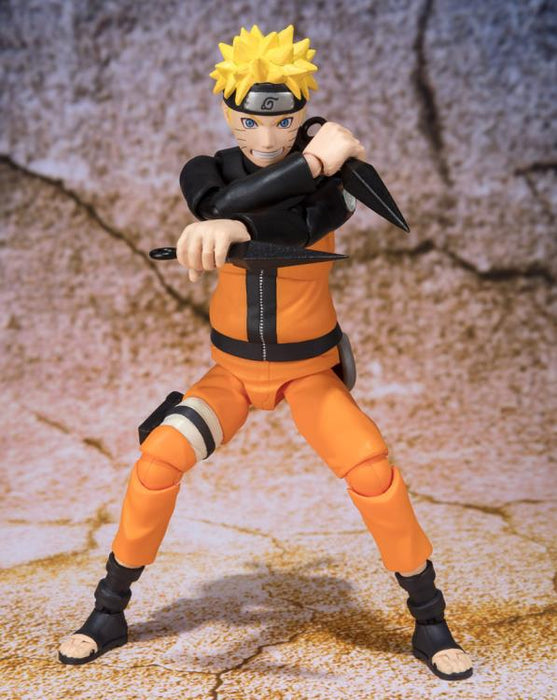 BANDAI Naruto: Shippuden S.H.Figuarts Naruto Uzumaki (Best Selection New Packaging Ver.)