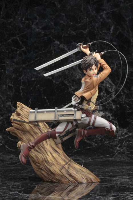 KOTOBUKIYA Attack on Titan ArtFX J Eren Yeager Statue Figure