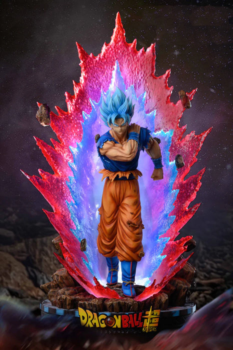 Pre-Order GK Garage Kit Resin Figure Son goku super saiyan blue-Dragon ball-Temple Studio