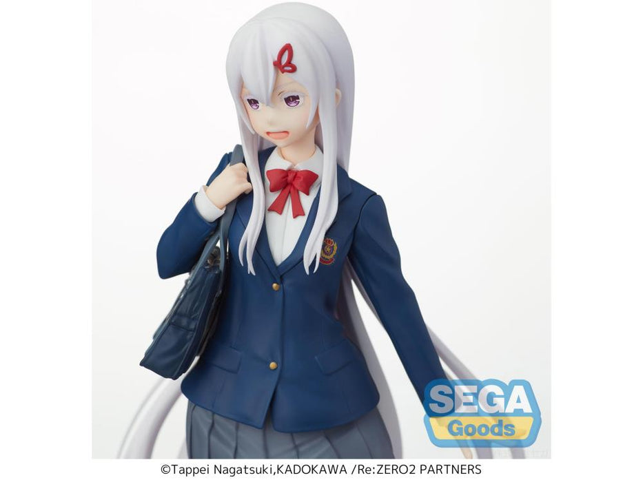 sega Re:Zero Starting Life in Another World Echidna (Uniform Ver.) Super Premium Figure