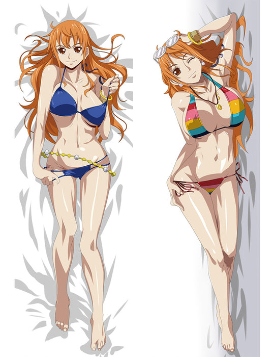 One Piece Nami Dakimakura HUGGING PEACH SKIN BODY PILLOW (O6)