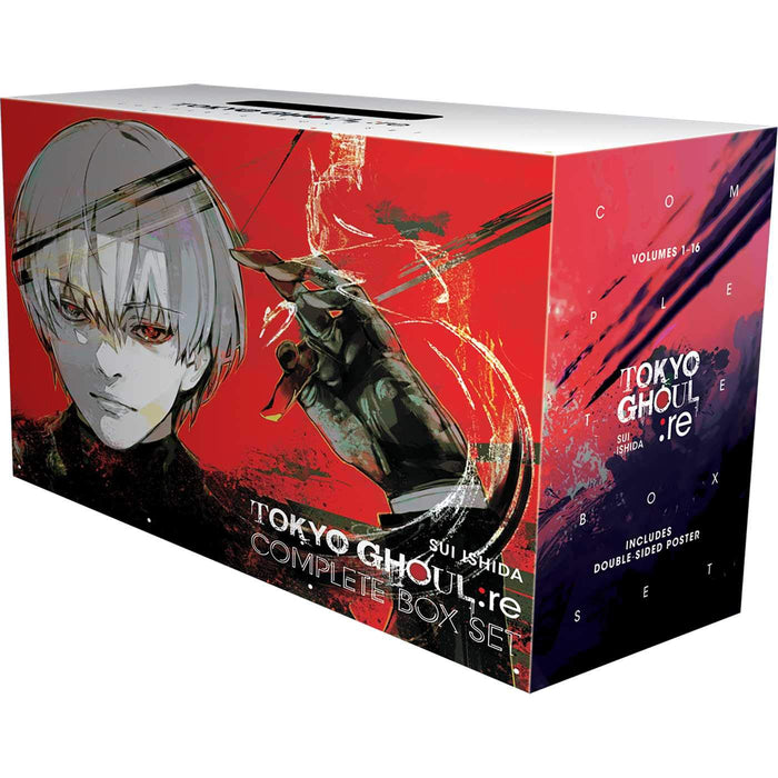 Tokyo Ghoul: re Complete Box Set: Includes vols. 1-16 with premium (English) Complete Manga Box Set