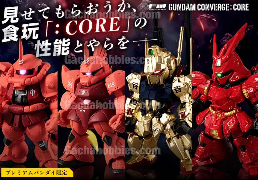 PRE-ORDER FW GUNDAM CONVERGE CORE Red Comet Trail Limited