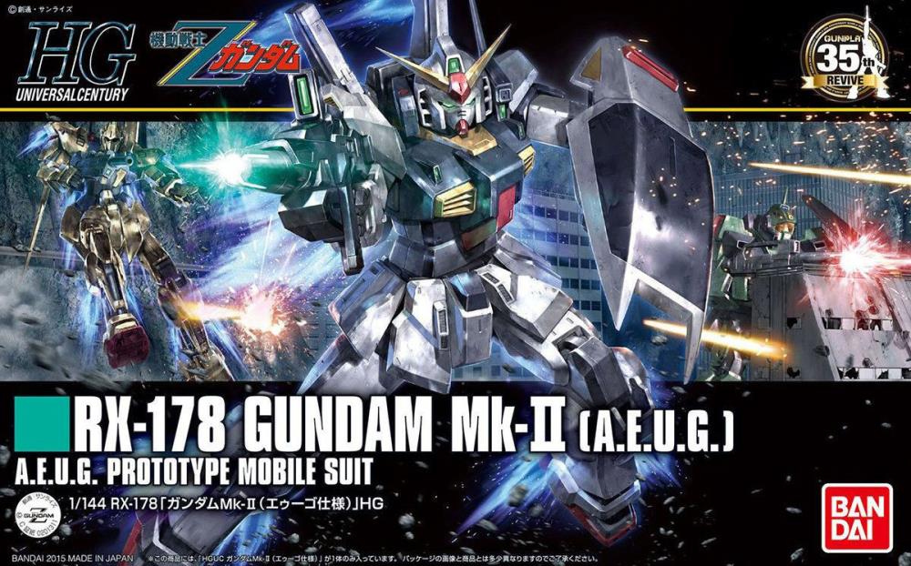 BANDAI Gundam HGUC #193 1/144 Gundam Mk-II (AEUG) Model Kit