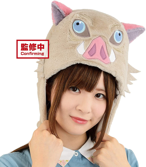 BANDAI BANPRESTO Official DEMON SLAYER INOSUKE HAT  Headgear