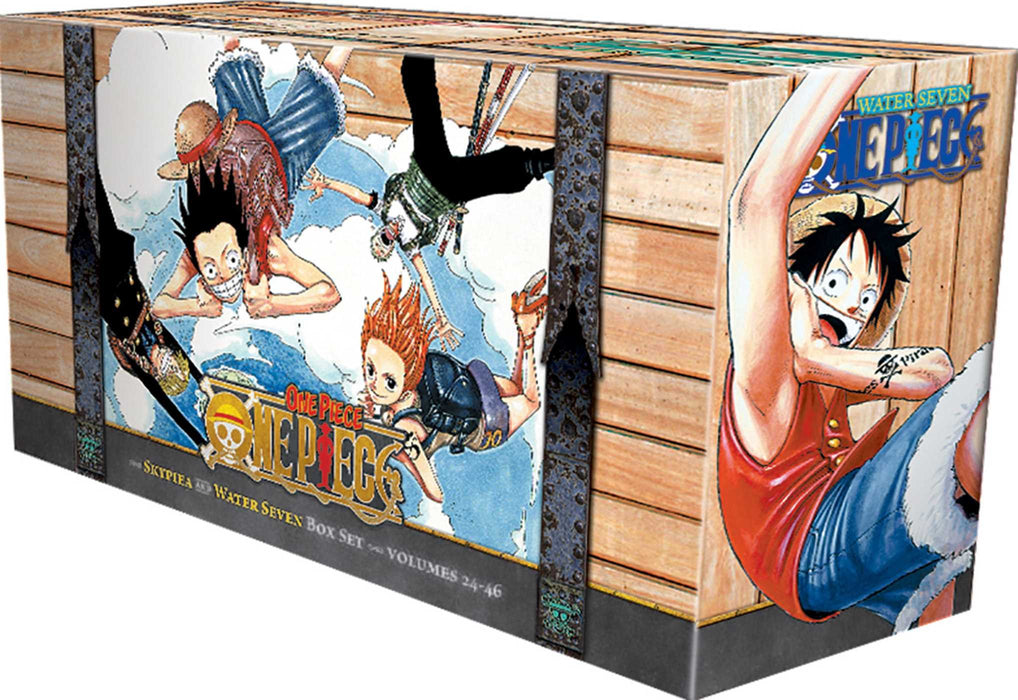 One Piece Manga Book Box Set 2: Skypeia and Water Seven: Volumes 24-46 with Premium