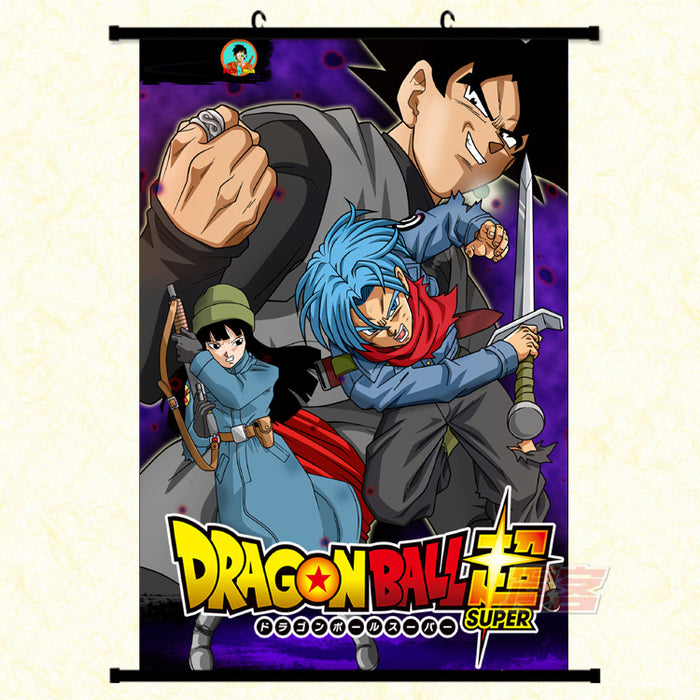 Wall Scroll - Dragon Ball Trunks/Goku/Mai