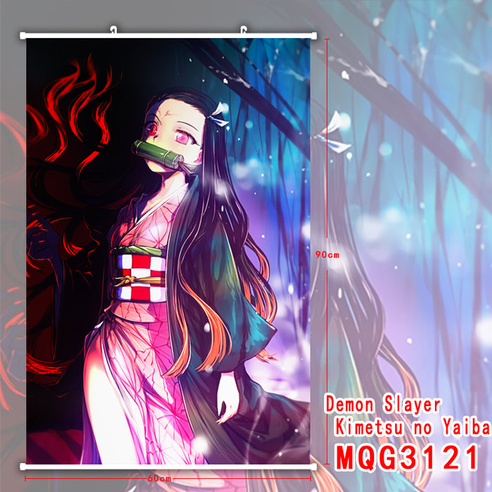 PREMIUM WALL SCROLL - Demon Slayer Nezuko