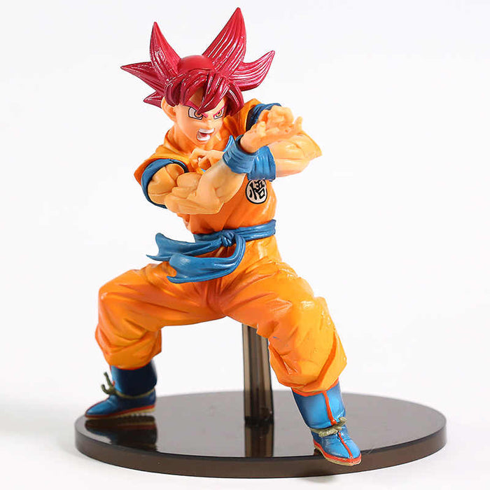 Action Figure Son Goku Super Sayajin God - Dragon Ball Super - Blood of  Saiyans Special VI - Banpresto