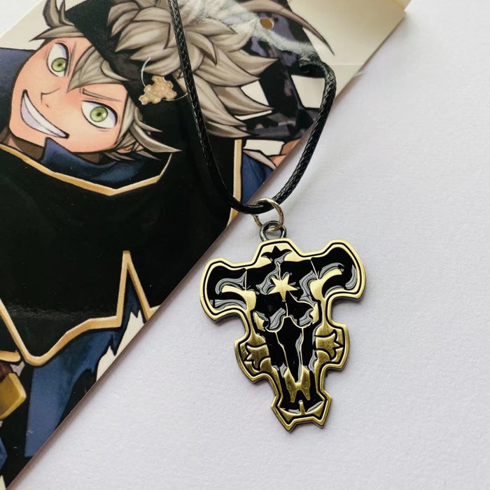 Black Clover Necklace