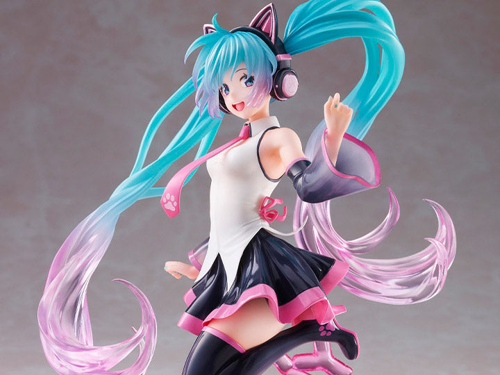 TAITO - Vocaloid Hatsune Miku Birthday 2021 Happy Cat Ver. Artist MasterPiece Figure