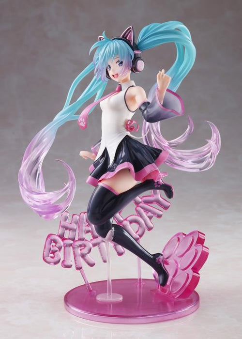 TAITO - Vocaloid Hatsune Miku Birthday 2021 Happy Cat Ver. Artist MasterPiece Figure