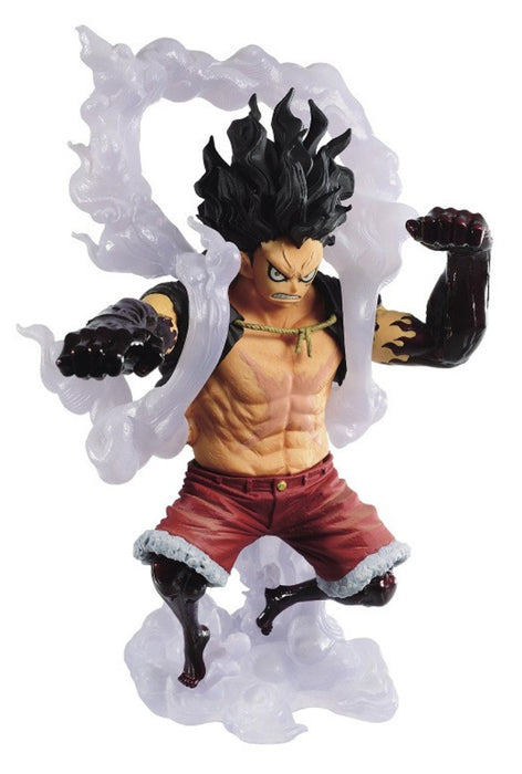 One Piece: Monkey D Luffy Gear 4 King of Artist Figure by Banpresto (Gear Fourth: Snakeman)