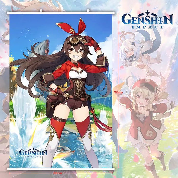 PREMIUM WALL SCROLL - Genshin Impact Anbo