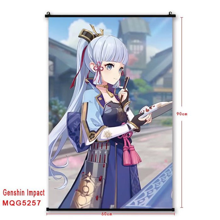 PREMIUM WALL SCROLL - Genshin Impact Kamisato Ayaka