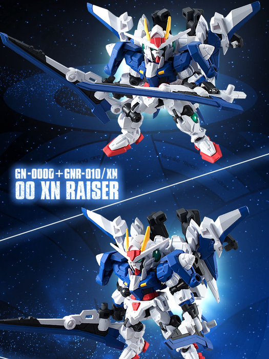 PRE-ORDER Mobile Suit Ensemble EX06B 00 Gundam and XN Raiser Set Limited Edition