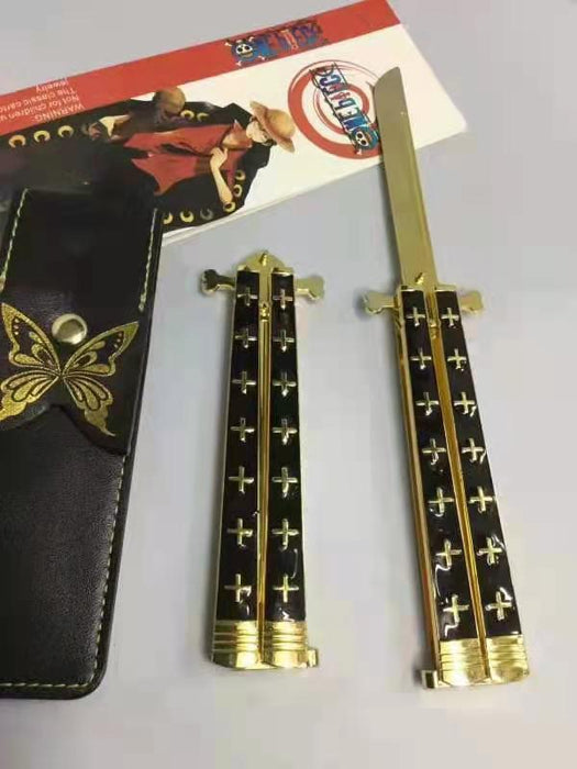 One Piece Anime Butterfly Knife (Blunt Blade - Non sharp).