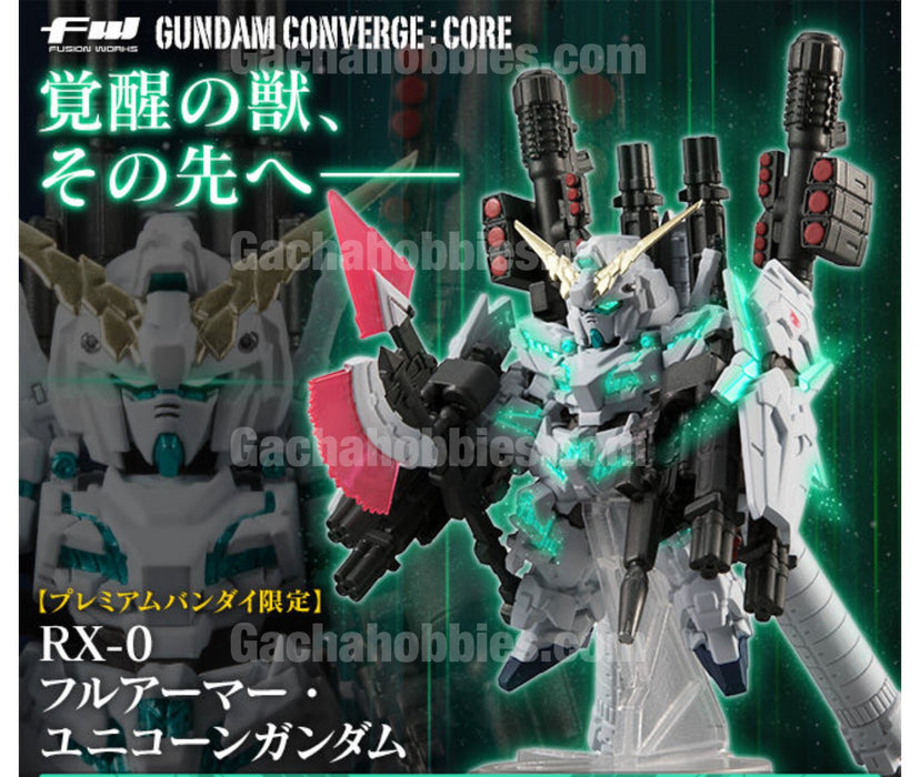 PRE-ORDER FW GUNDAM CONVERGE CORE Full Armor Unicorn Gundam Limited