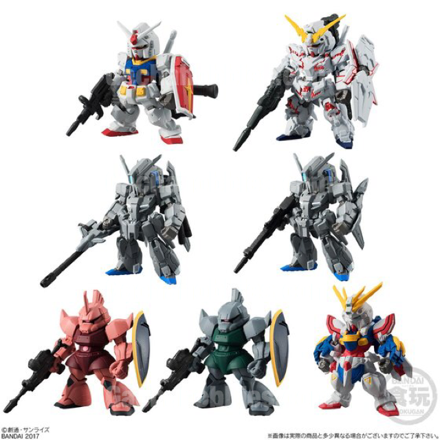 PRE-ORDER FW Gundam Converge #8 (7 pcs set)