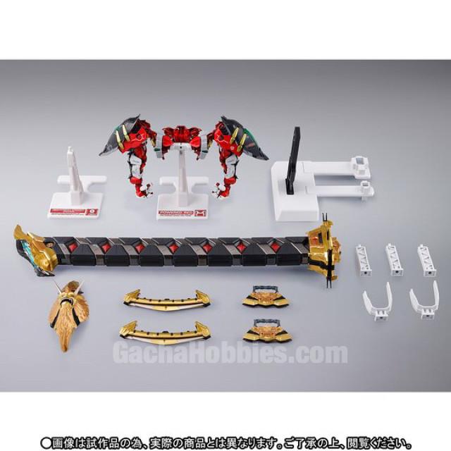 PRE-ORDER METAL BUILD Gundam Powered Red & 150 Gerbera Straight Power Option Set Limited