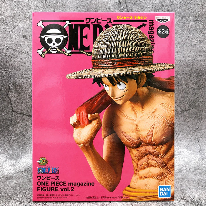BANDAI BANPRESTO One Piece Magazine Vol.2 Monkey D. Luffy FIGURE