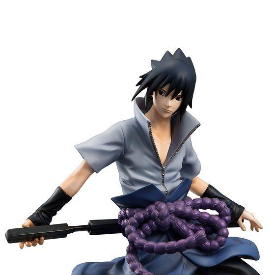 Figurine - Uchiha Sasuke - Naruto Shippuden - MegaHouse - G.E.M, Figurines