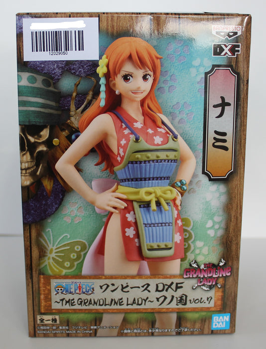 BANDAI BANPRESTO One Piece DXF The Grandline Lady Vol.7 Wano Country Nami figure