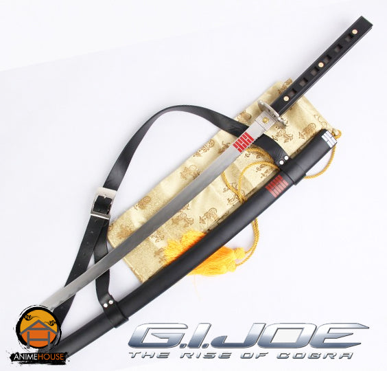 metal sword g.i.joe: the rise of cobra snake eye sword 421