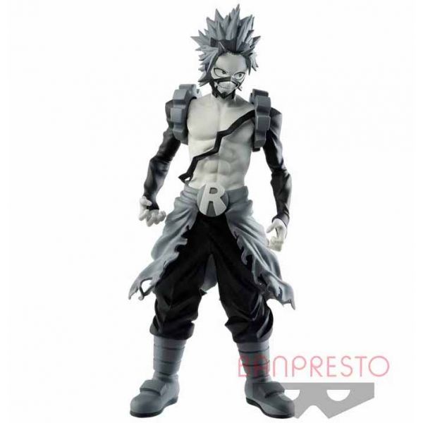 bandai banpresto RED RIOT BLACK AND WHITE COLOUR VERSION - AGE OF HEROES VOL. 12 PART B (MY HERO ACADEMIA)